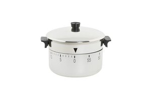 TEMPORIZADOR ABS 8X7X5 OLLA CROMADO PLATEADO PC186162
