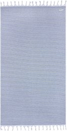 Serviette de plage éponge premium 100% coton 170x90cm marine