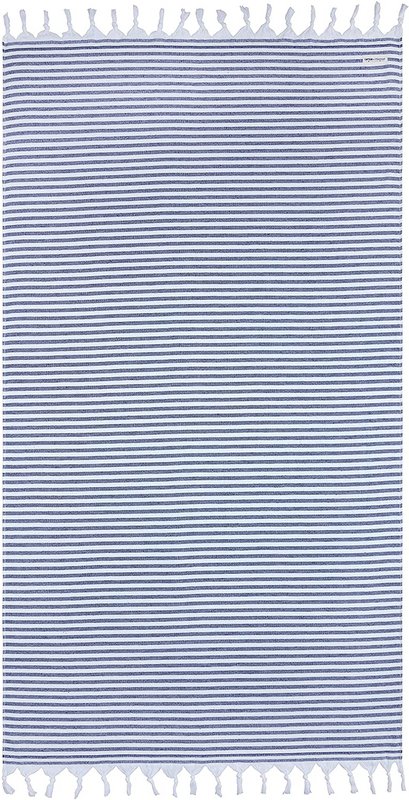 Serviette de plage éponge premium 100% coton 170x90cm marine