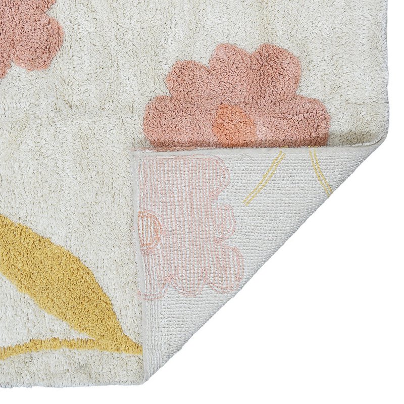 Tapis enfant Design Sunny Flowers Peach