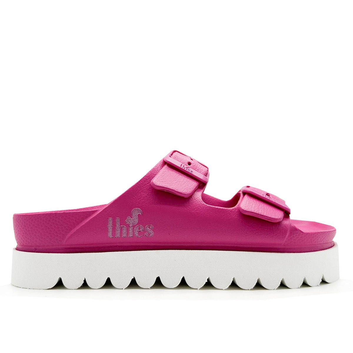 thies 1856 ® Ecofoam Plateau Sandal vegan orchid pink