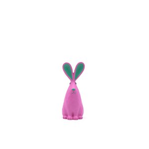 Bunny pink/turquoise 13 cm