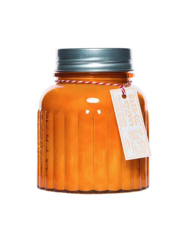 Barr-Co Soap Shop Blutorange Bernstein Apothekerkerze im Glas