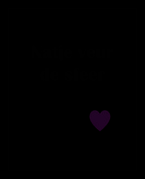 Purple heart shape bow, decorative accessory for ambiance and style.