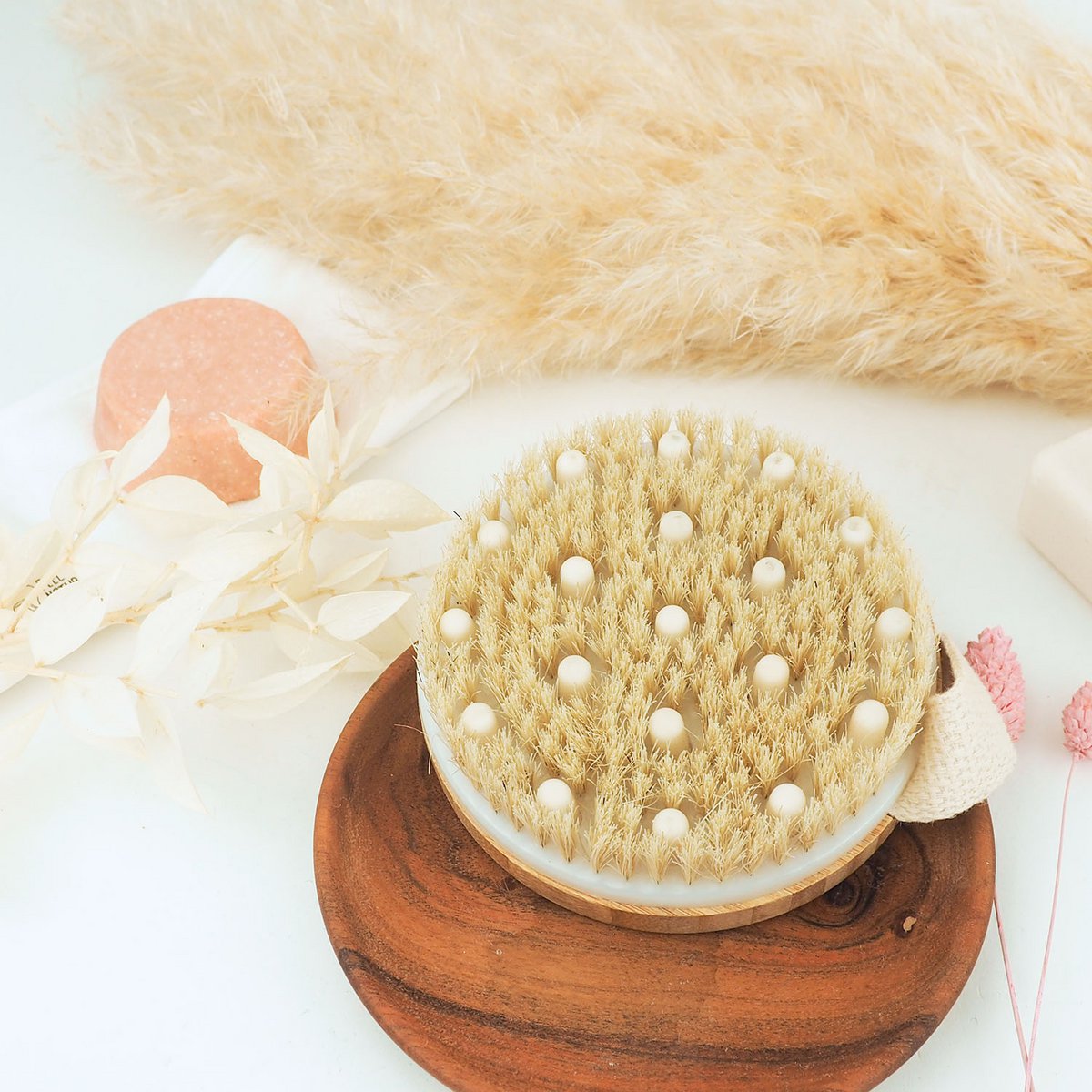 Exfoliating and massage body brush - Natural feel