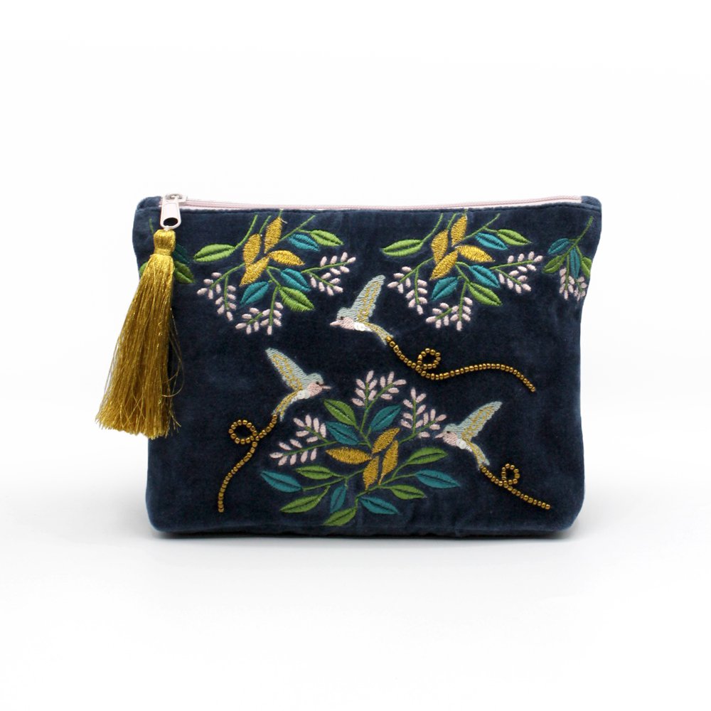 Secret Garden Bird Make Up Bag