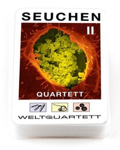 Quartett "Seuchen 2" - jetzt mit aktueller COVID-19 Zusatzkarte