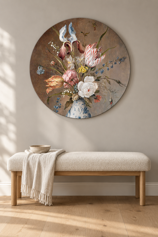 Blomster i en Wan-Li vase