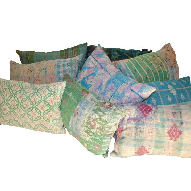 Vintage Kantha cushion cover Large BB-107
