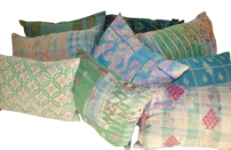 Housse de coussin vintage Kantha Large BB-107