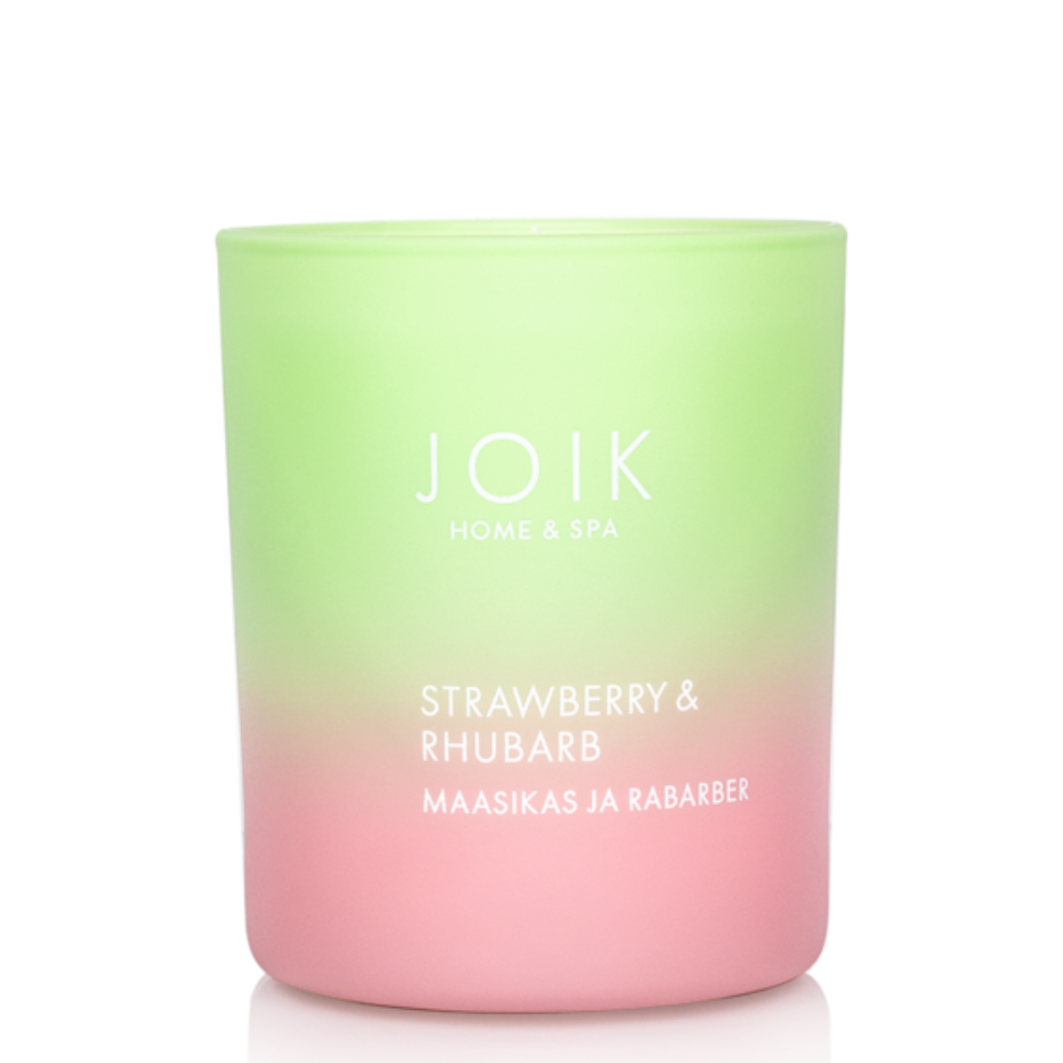 JOIK Home & Spa - Scented Candle Strawberry & Rhubarb - 150 gr