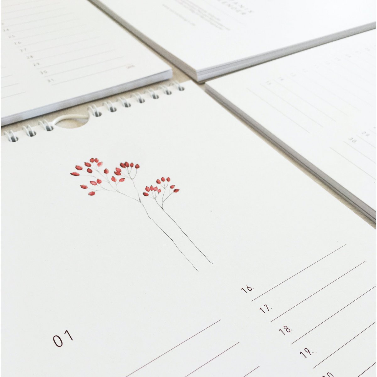 immerwährender Botanik-Kalender