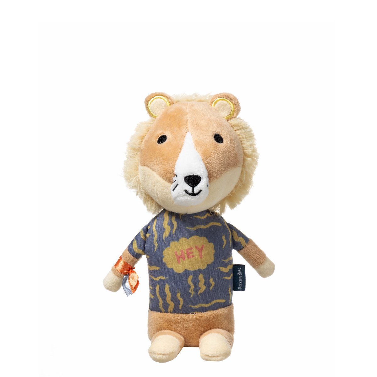 Freely playable music box Eddie the lion – cloth bag