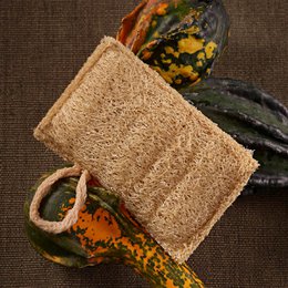 Loofah svampe, sæt med 4 stk