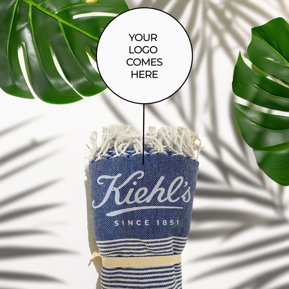 Private Label Towels with Logo & Personalized Packaging (180x100 cm)