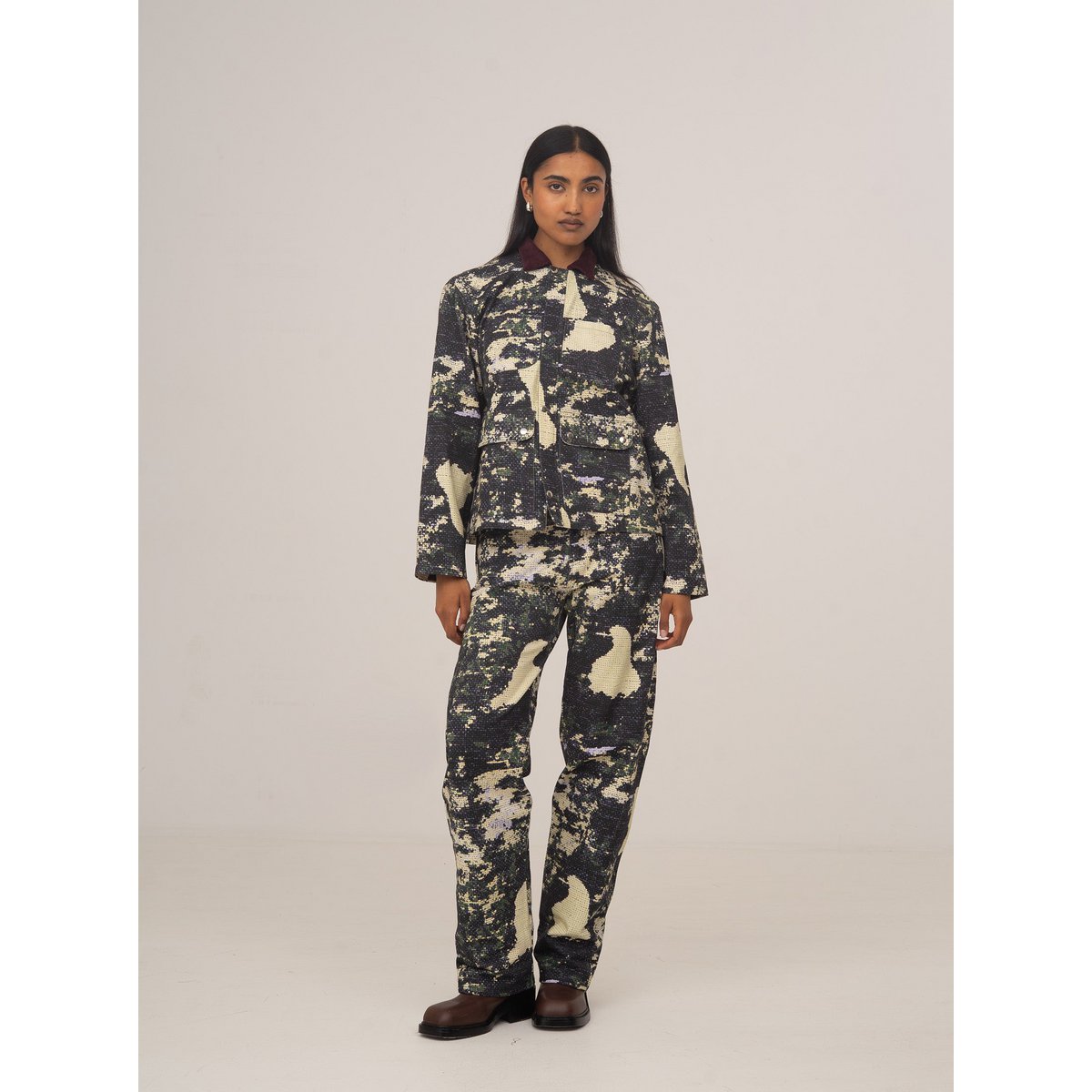 Carolina Bird Print Jacket