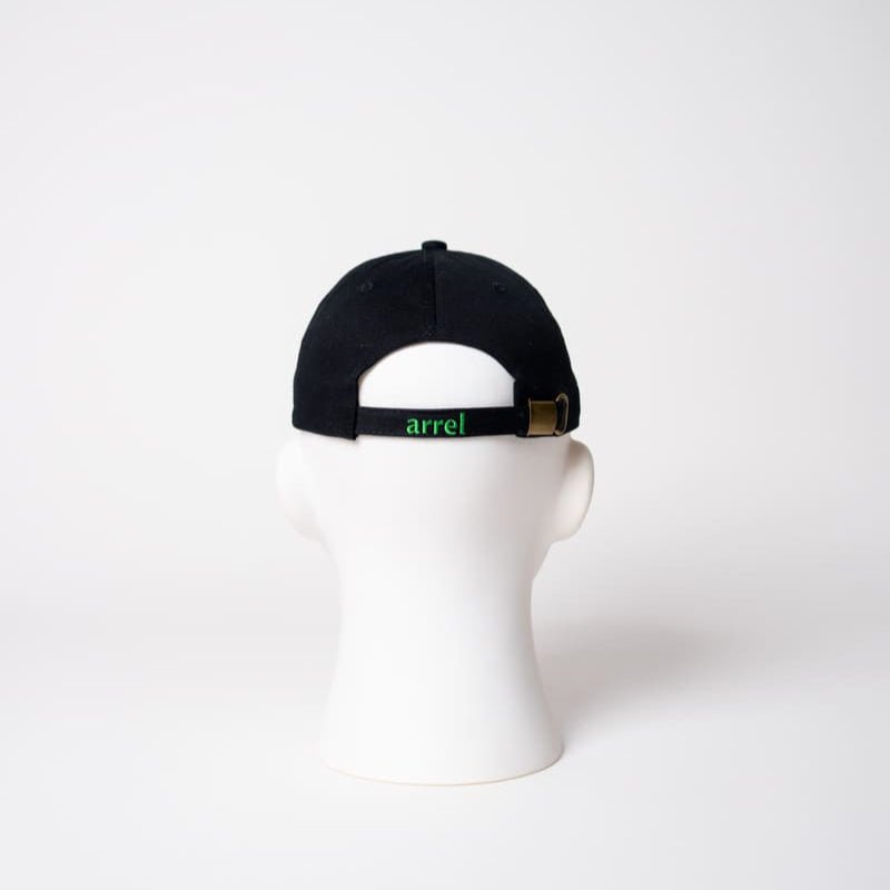 hej gutter Premium Dad Cap - Sort & Grøn