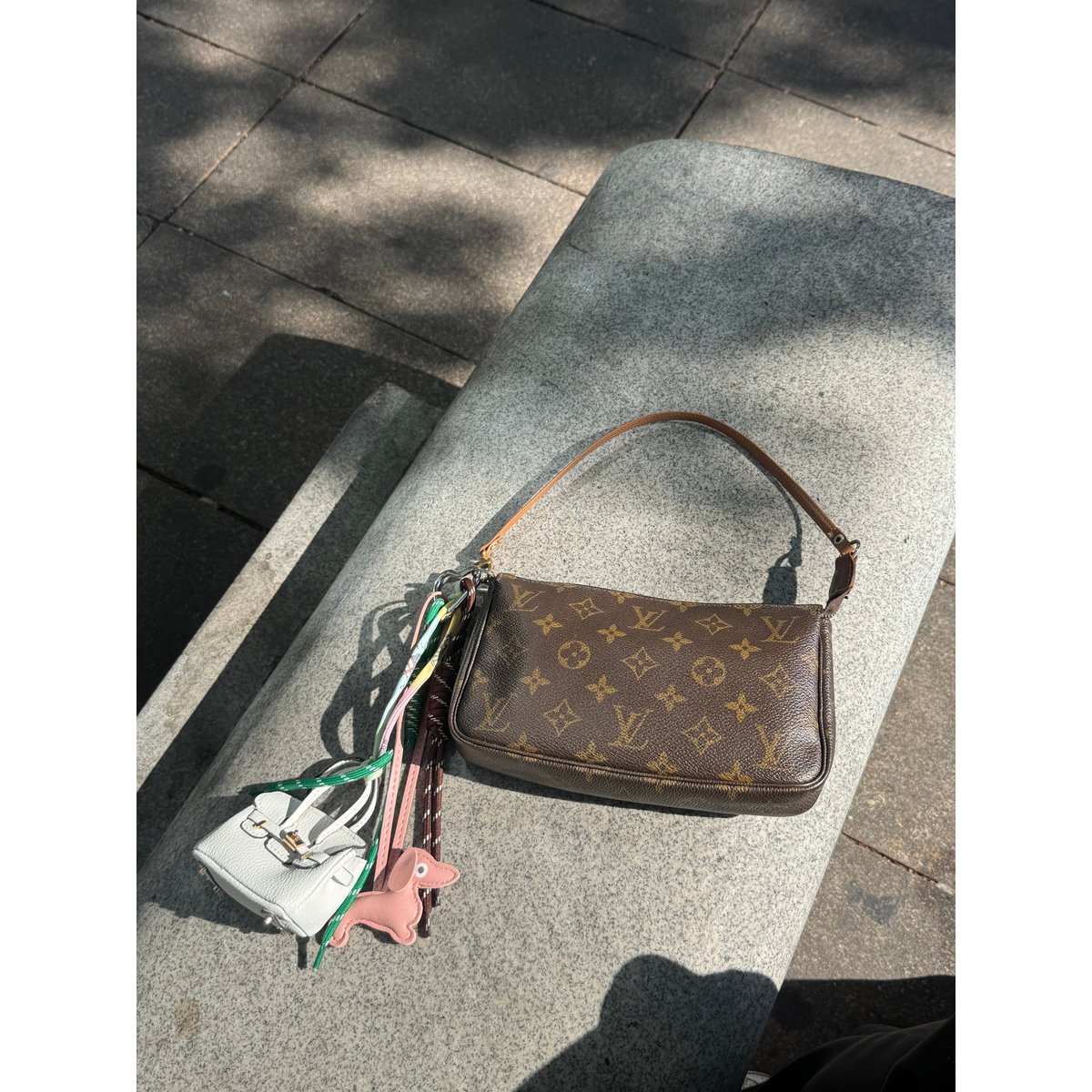 Pup bag charm