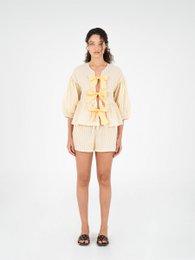 Gelb gestreiftes Spirit-Top
