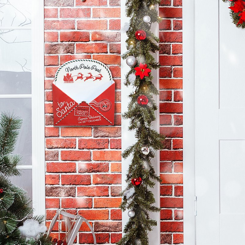 Busta post -box santa 28 cm Isabelle rosa