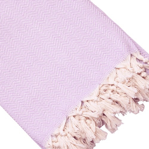 Light Lilac 200 cm x 260 cm 100% Cotton