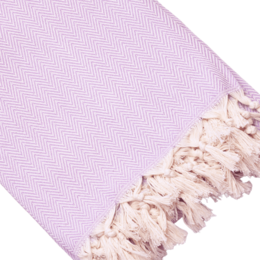 Light Lilac 200 cm x 260 cm 100% Cotton