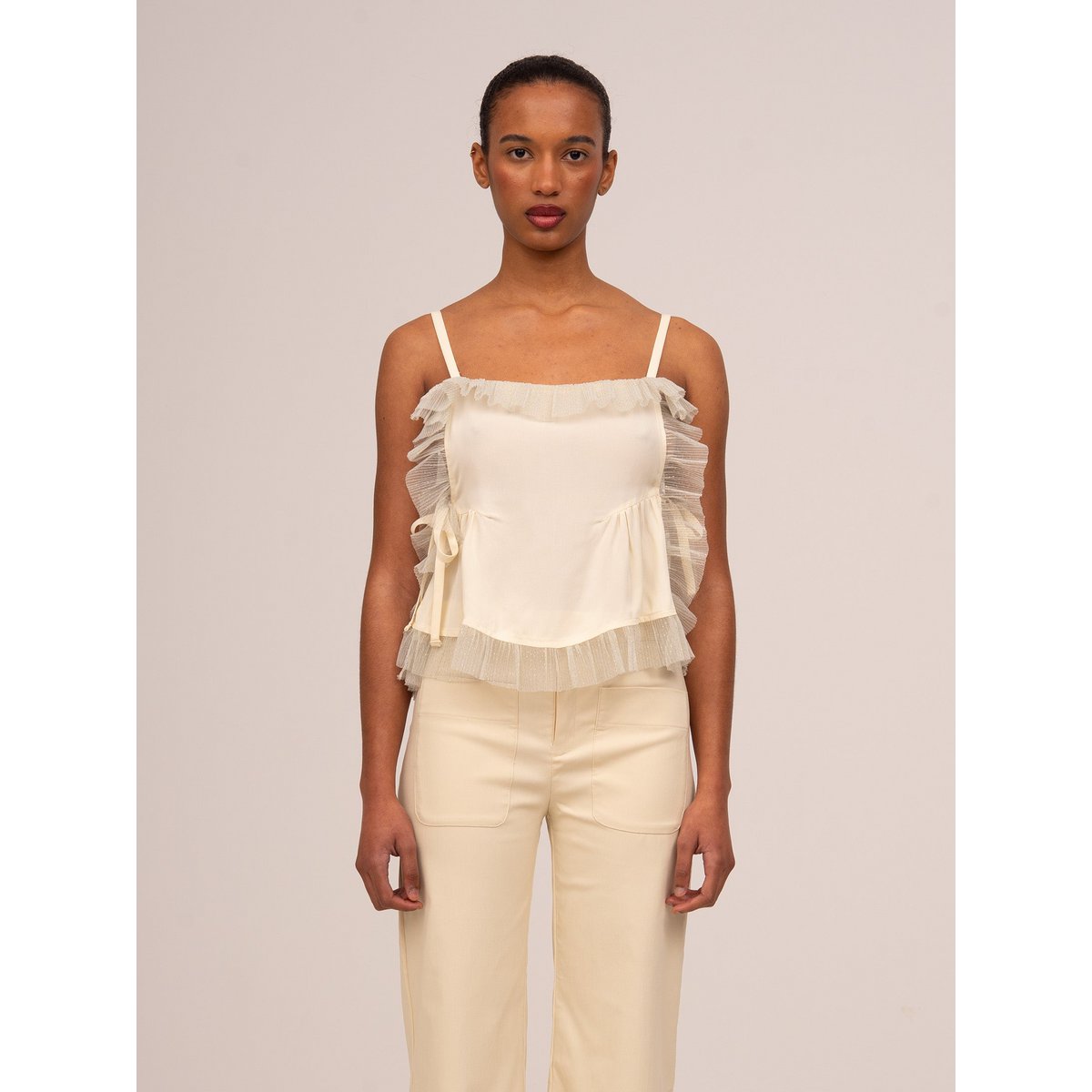 Sereniteit crème blouse
