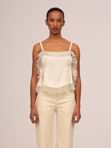 Sereniteit crème blouse