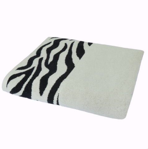 Zebra-Badetuch