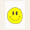 Risographie Postkarte – Good Smile – DIN A6