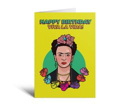 Frida Kahlo fødselsdagskort