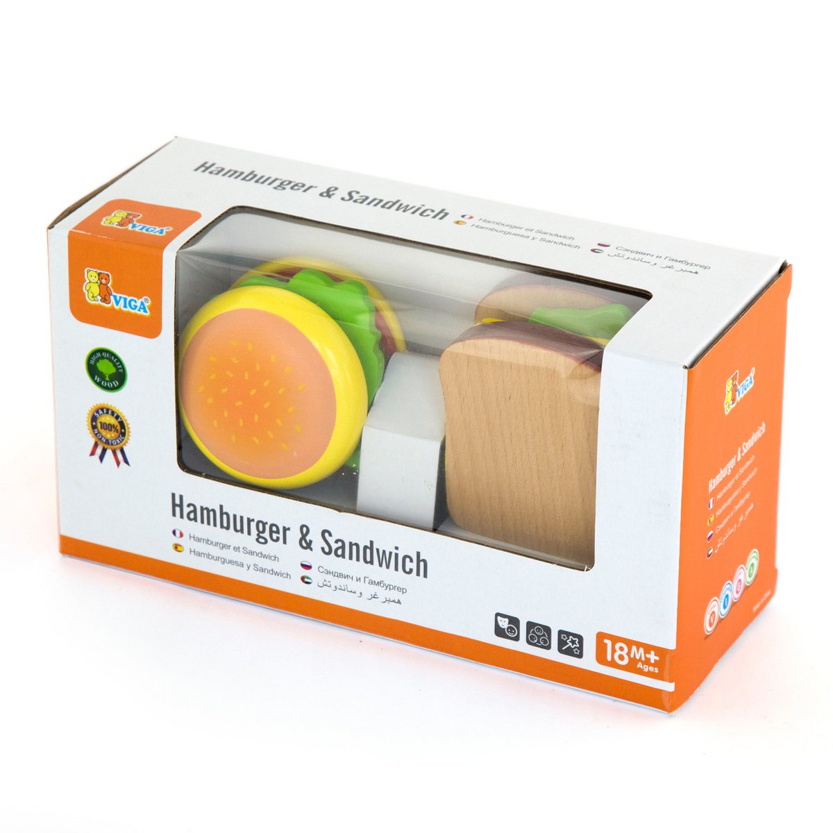 Hamburger et Sandwich - set 11 pièces