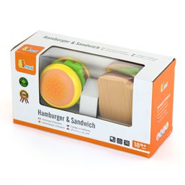 Hamburger og Sandwich - sæt 11 stk