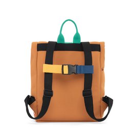 mini taske | lærred - solnedgang cognac