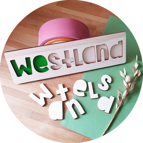 Houten puzzel Westland