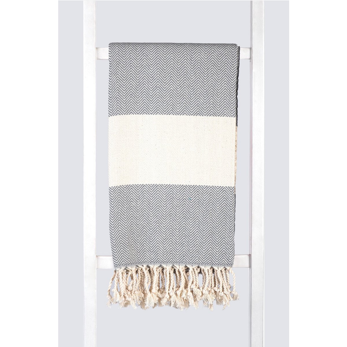 Antraciet 100 cm x 180 cm 100% Cotton