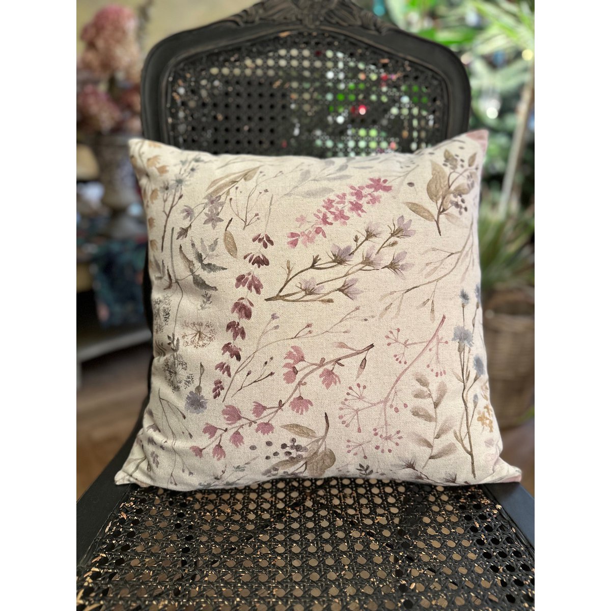 Kissenbezug 45x45cm, 90 % Baumwolle, 10 % Leinen | Aitana