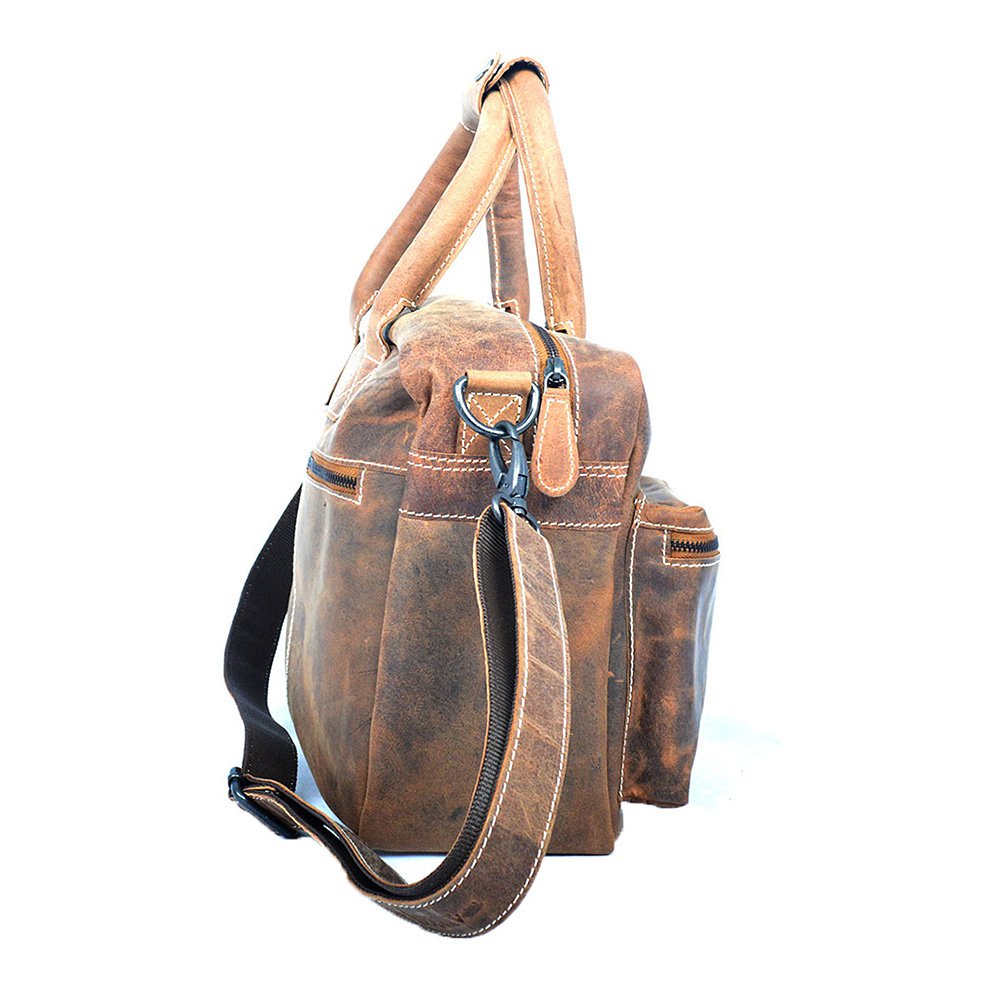 Westernbag En Cuir De Buffle 3 Couleurs - Bandoulière Ajustable