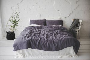 Linen Bedding Set for US/CA in Various Colors and Sizes