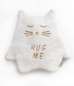 Kuscheltier/Thermokätzchen ECRU 'HUG ME'