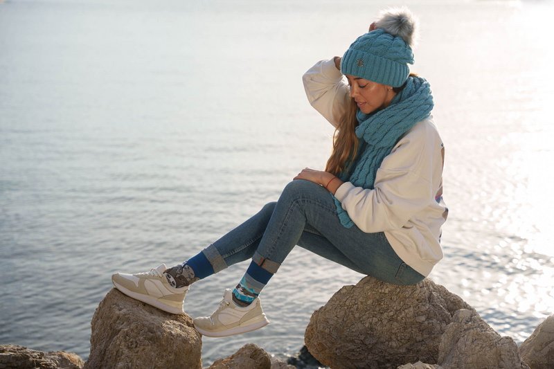 SELLOS SOCKS | Calcetines de foca ártica - calcetines no coincidentes casuales