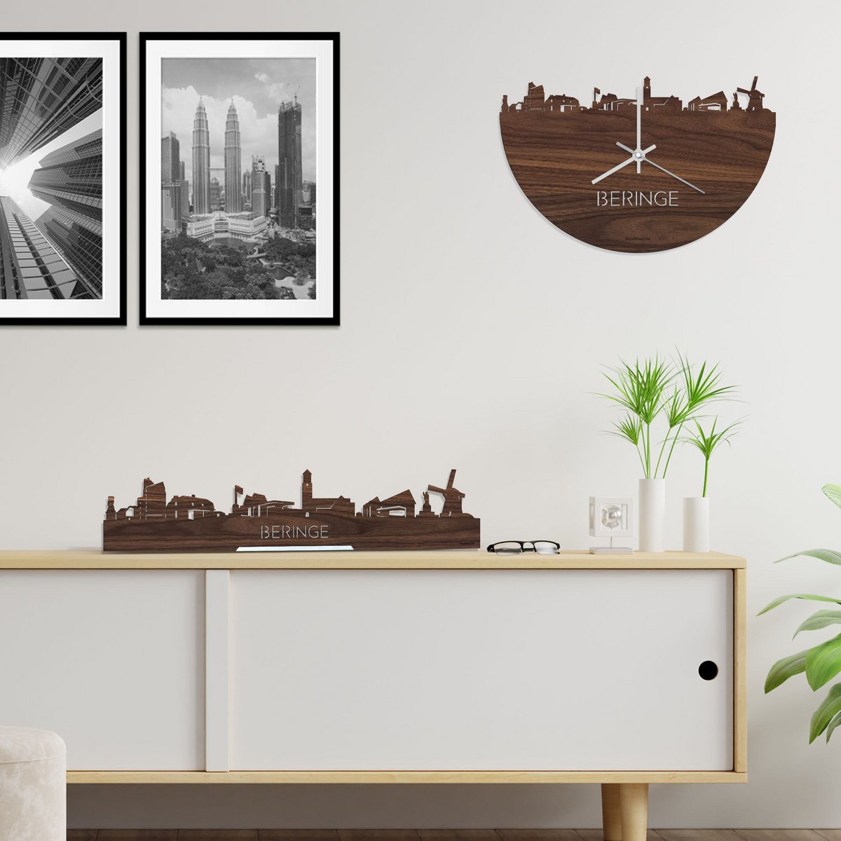 Skyline Klok Beringe Noten
