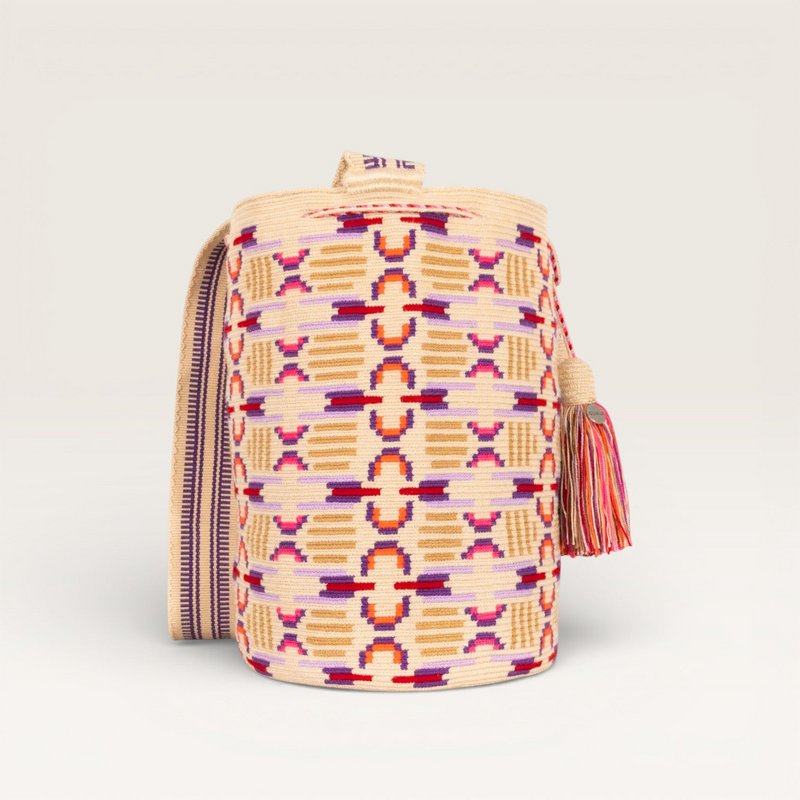 Tracolla geometrica L | Lilla