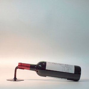 Fall in Wine Weinflaschenhalter Rot