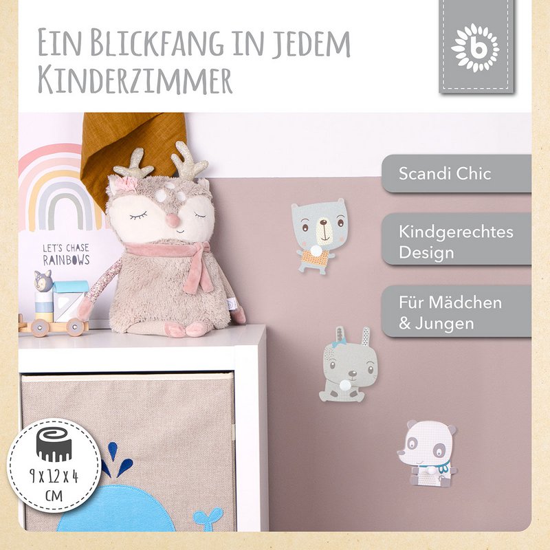 Ganci da parete orso