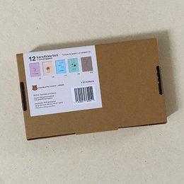 Christmas card package BROQUETTES