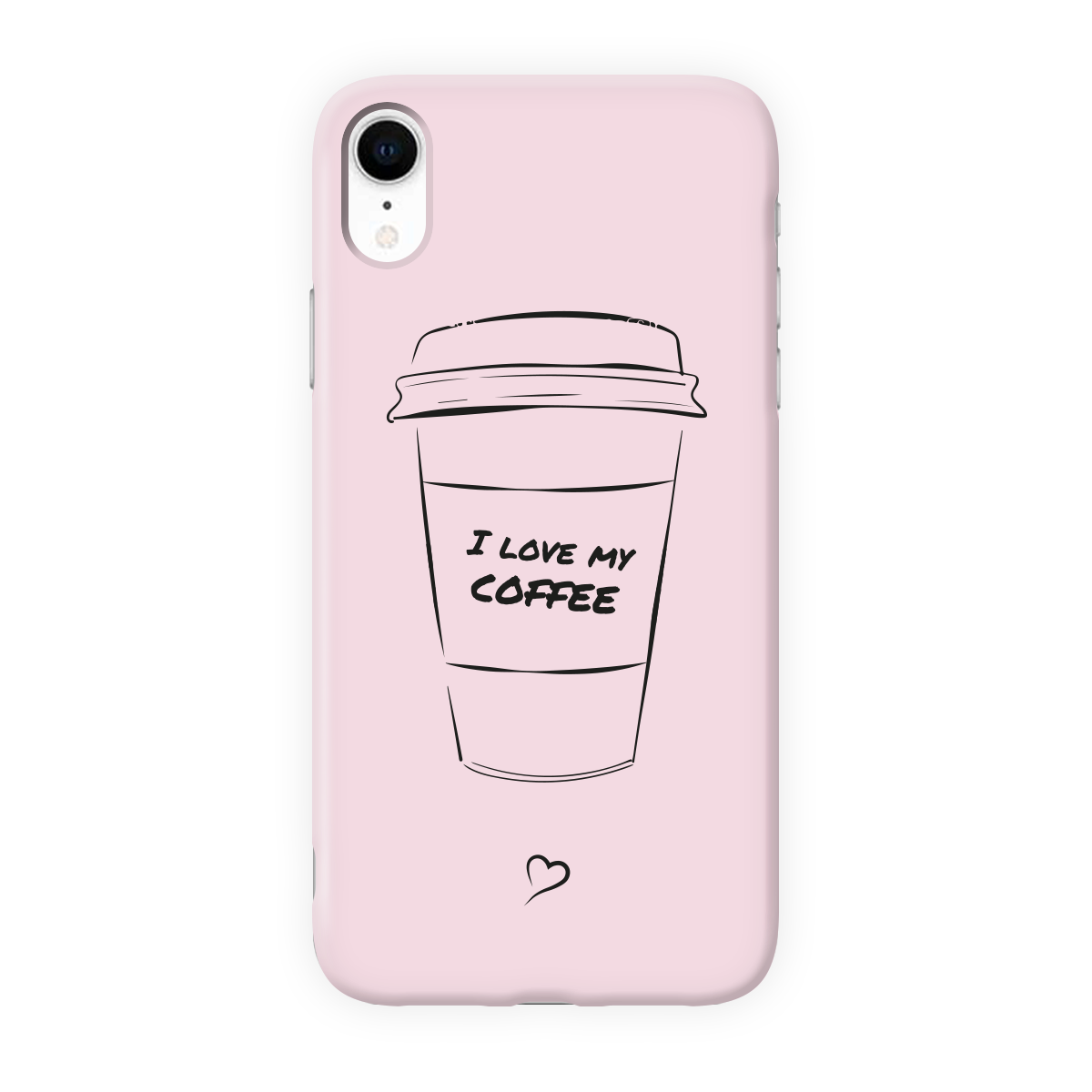 Amo il mio caffè Cover per iPhone ecologica