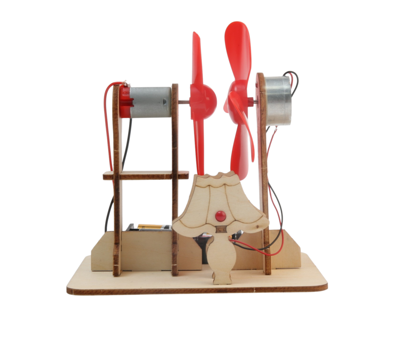 Kit de construction Générateur d'énergie éolienne DIY - Kit scientifique