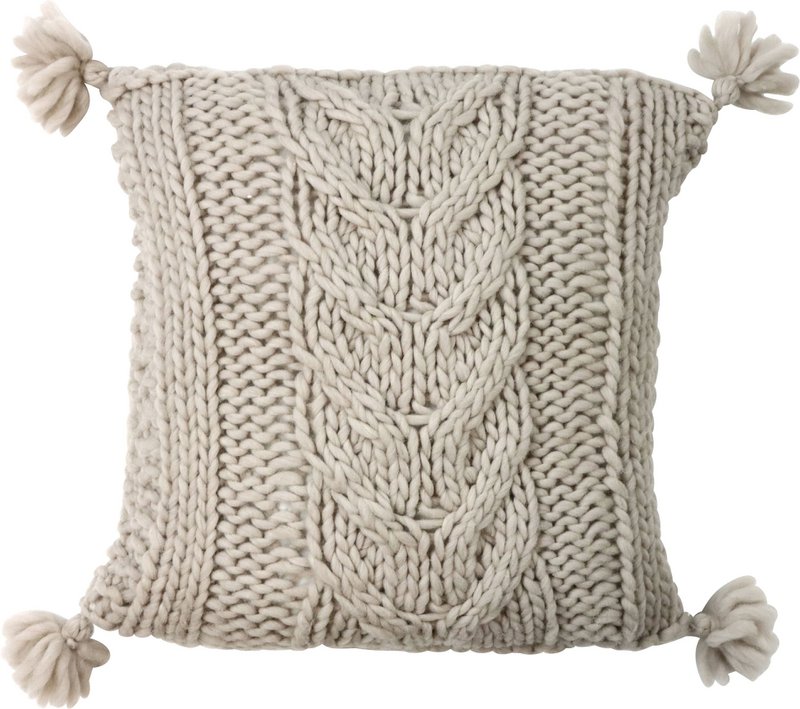 STRICKKISSENHÜLLE CHALET 45X45 (HOFF1617)
