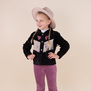 Kids Western Jacket black